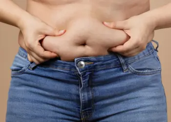 FUPA fat in lower abdomen area.